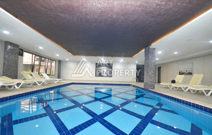 Двухуровневая квартира в шикарном жилом комплексе в районе Каргыджак. Планировка 4+1, 150м2 - Ракурс 24