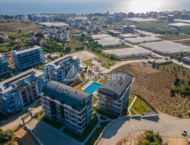 Двухуровневая квартира в шикарном жилом комплексе в районе Каргыджак. Планировка 4+1, 150м2 - Ракурс 29