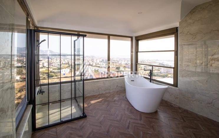 Двухуровневая квартира планировки 4+1 в районе Паяллар, 280м2 - Ракурс 9