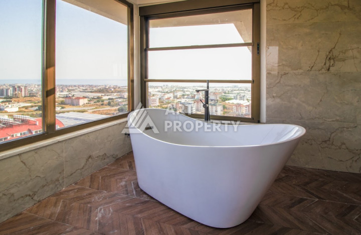 Двухуровневая квартира планировки 4+1 в районе Паяллар, 280м2 - Ракурс 11