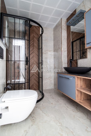 Двухуровневая квартира планировки 4+1 в районе Паяллар, 280м2 - Ракурс 14