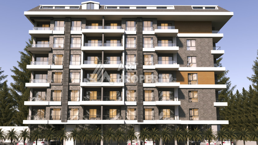 Шикарный проект на этапе строительства в районе Авсаллар - Ракурс 4