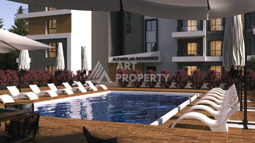 Шикарный проект на этапе строительства в районе Авсаллар - Ракурс 6