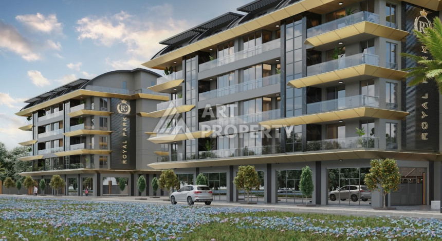 Новый инвестиционный проект в 200 метрах от моря в районе Каргыджак! - Ракурс 2