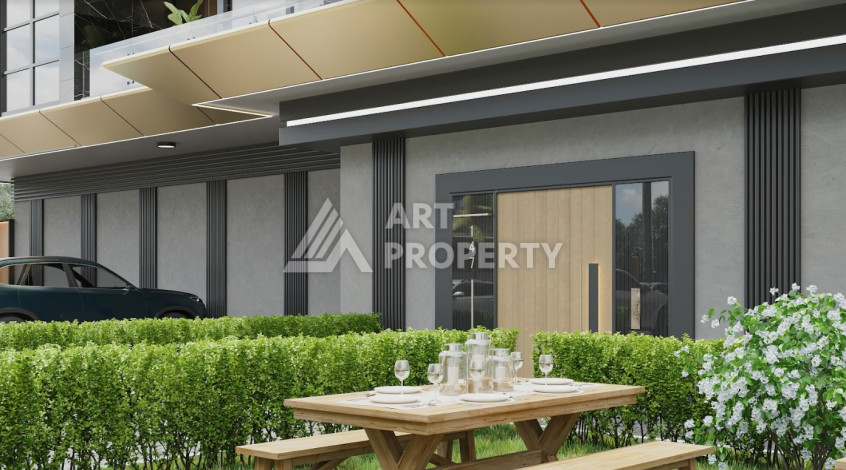 Новый инвестиционный проект в 200 метрах от моря в районе Каргыджак! - Ракурс 7