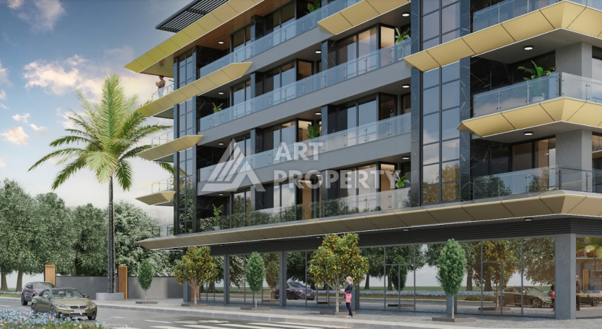 Новый инвестиционный проект в 200 метрах от моря в районе Каргыджак! - Ракурс 8