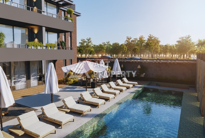 Роскошный проект вблизи моря на начальном этапе строительства в элитном районе Кестель - Ракурс 3