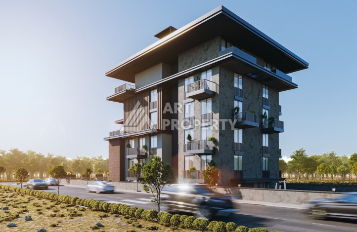 Роскошный проект вблизи моря на начальном этапе строительства в элитном районе Кестель - Ракурс 7