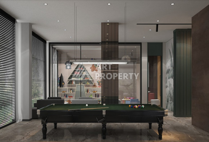 Роскошный проект вблизи моря на начальном этапе строительства в элитном районе Кестель - Ракурс 12