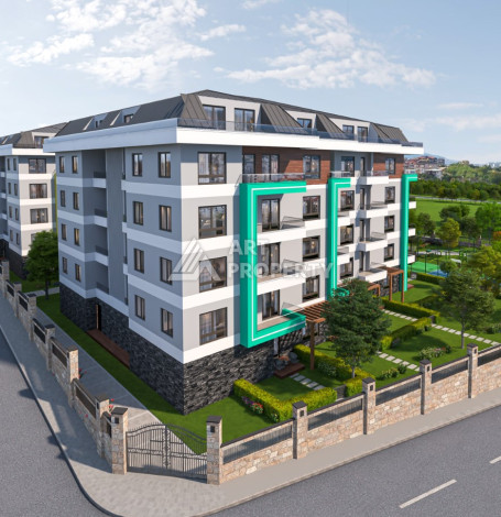 Апартаменты в жилом комплексе на стадии строительства в районе Оба - Ракурс 9