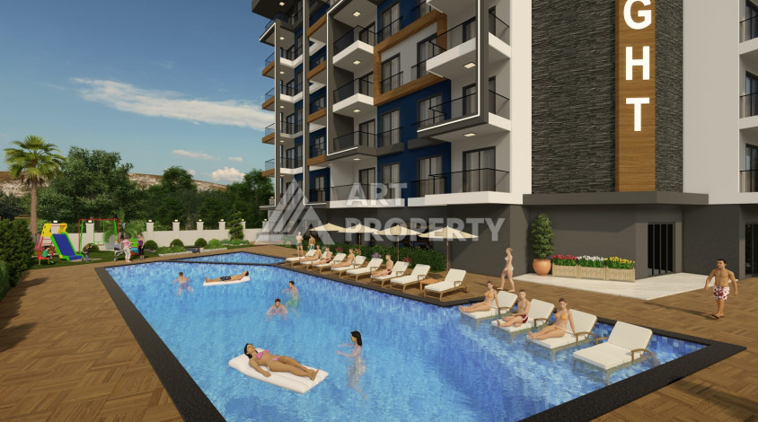 Инвестиционный проект в Газипаше на этапе строительства! - Ракурс 2