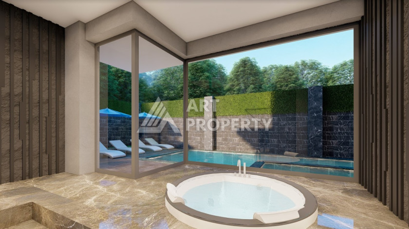 Новый высококачественный бутик-проект на начальном этапе строительства в районе Каргыджак - Ракурс 5