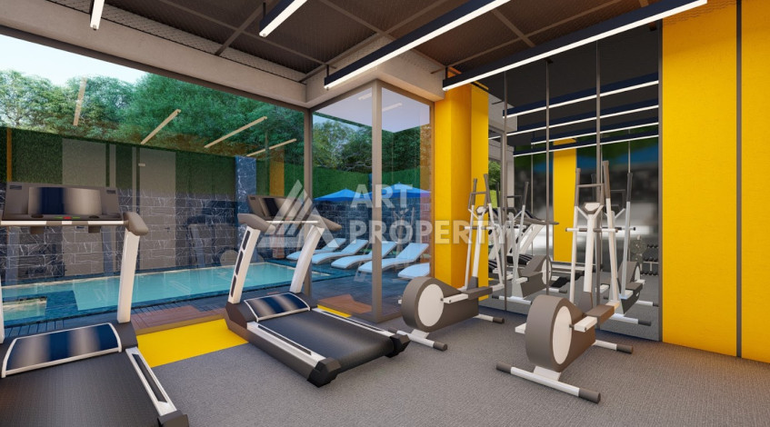 Новый высококачественный бутик-проект на начальном этапе строительства в районе Каргыджак - Ракурс 8