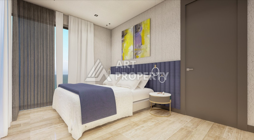 Новый высококачественный бутик-проект на начальном этапе строительства в районе Каргыджак - Ракурс 17