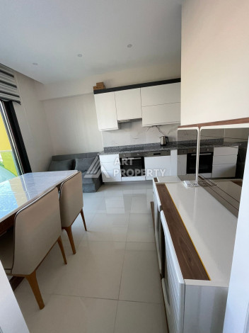 Апартаменты в 50 метрах от моря в шикарном жилом комплексе в районе Каргыджак. Планировка 1+1, 50м2 - Ракурс 5