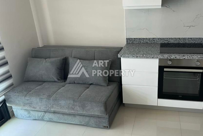 Апартаменты в 50 метрах от моря в шикарном жилом комплексе в районе Каргыджак. Планировка 1+1, 50м2 - Ракурс 10