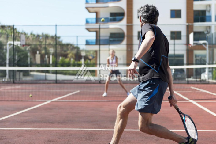 Меблированная квартира в комплексе с богатой инфраструктурой планировки 1+1, 72м2 - Ракурс 15