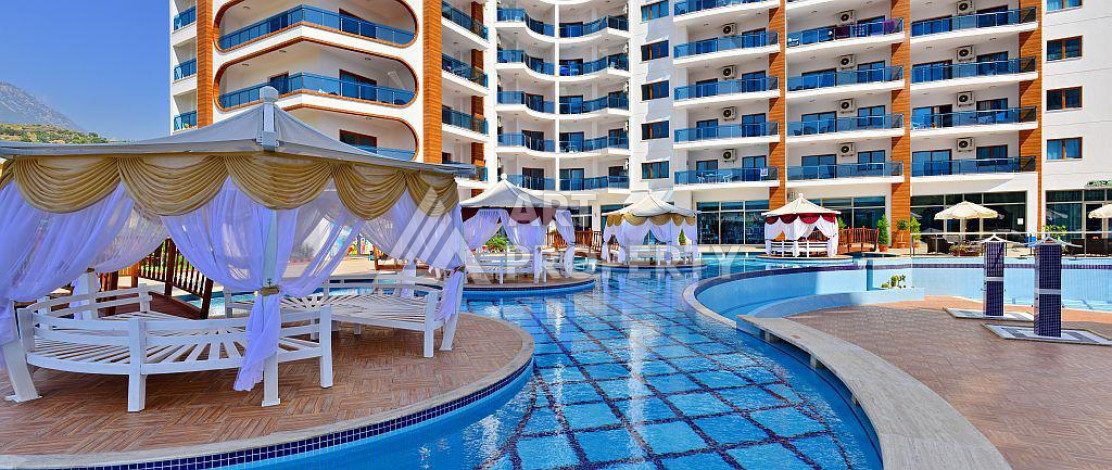 Меблированная квартира в комплексе с богатой инфраструктурой планировки 1+1, 72м2 - Ракурс 21