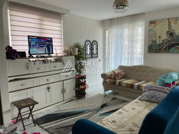 Дуплекс с мебелью планировки 2+1 в районе Оба в комплексе с развитой инфраструктурой - Ракурс 3