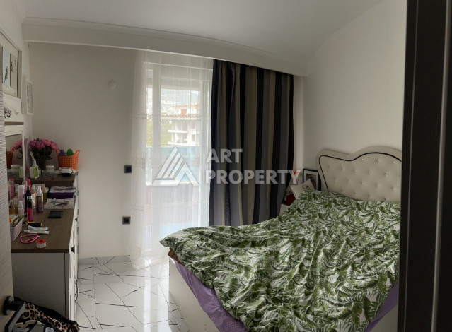 Дуплекс с мебелью планировки 2+1 в районе Оба в комплексе с развитой инфраструктурой - Ракурс 5