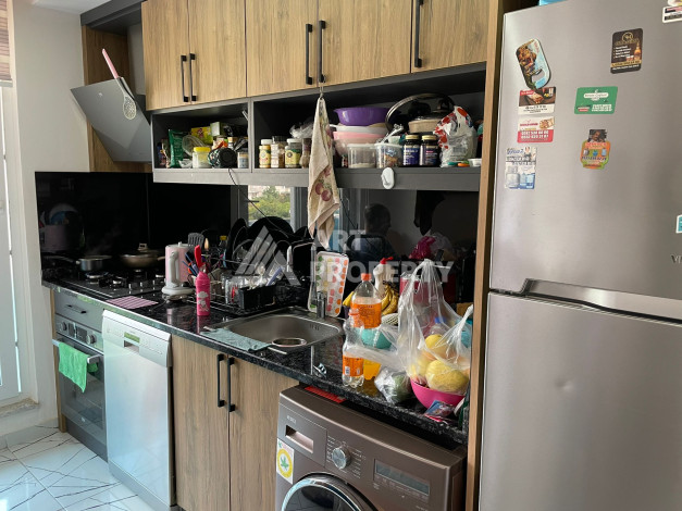 Дуплекс с мебелью планировки 2+1 в районе Оба в комплексе с развитой инфраструктурой - Ракурс 8