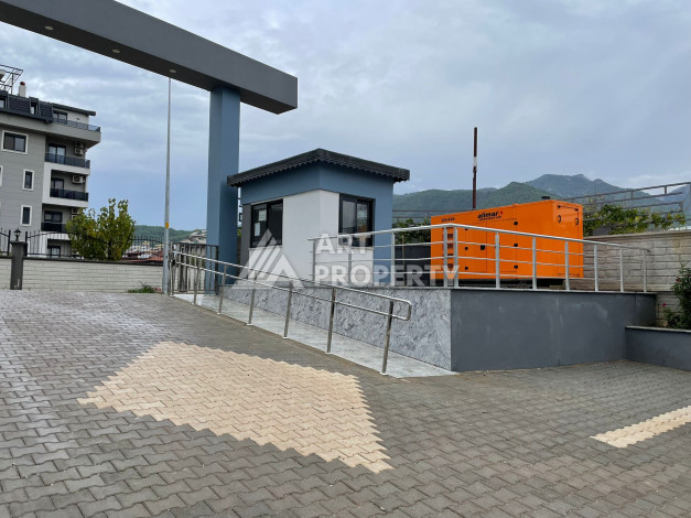 Дуплекс с мебелью планировки 2+1 в районе Оба в комплексе с развитой инфраструктурой - Ракурс 10