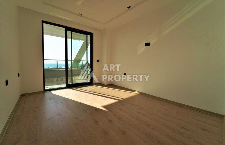 Квартира с видом на море планировки 2+1 в районе Каргыджак, 85м2 - Ракурс 3