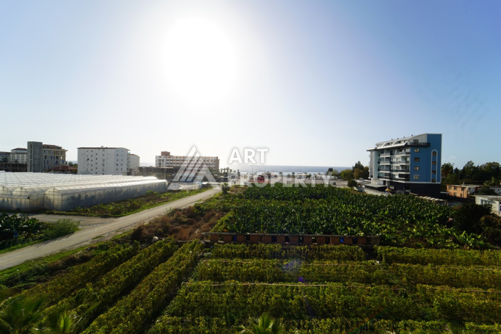 Квартира с видом на море планировки 2+1 в районе Каргыджак, 85м2 - Ракурс 12