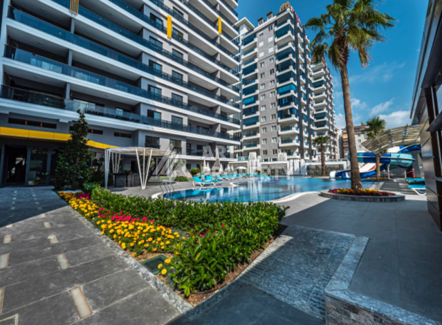 Просторные апартаменты в районе Махмутлар в шикарном комплексе с инфраструктурой. Планировка 2+1, 110м2 - Ракурс 28