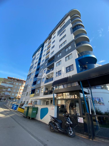 Апартаменты в центре Алании в комплексе с развитой инфраструктурой. Планировка 1+1, 50м2 - Ракурс 12