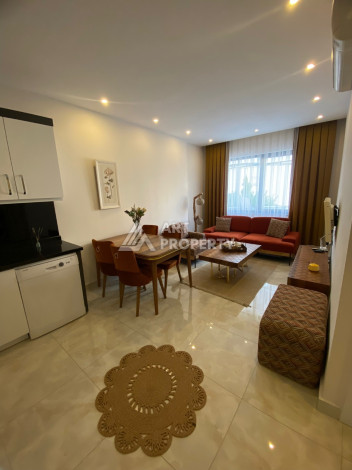 Апартаменты в центре Алании в комплексе с развитой инфраструктурой. Планировка 1+1, 50м2 - Ракурс 4