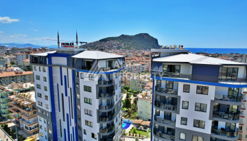 Апартаменты в центре Алании в комплексе с развитой инфраструктурой. Планировка 1+1, 50м2 - Ракурс 1