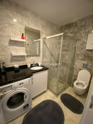 Апартаменты в центре Алании в комплексе с развитой инфраструктурой. Планировка 1+1, 50м2 - Ракурс 9