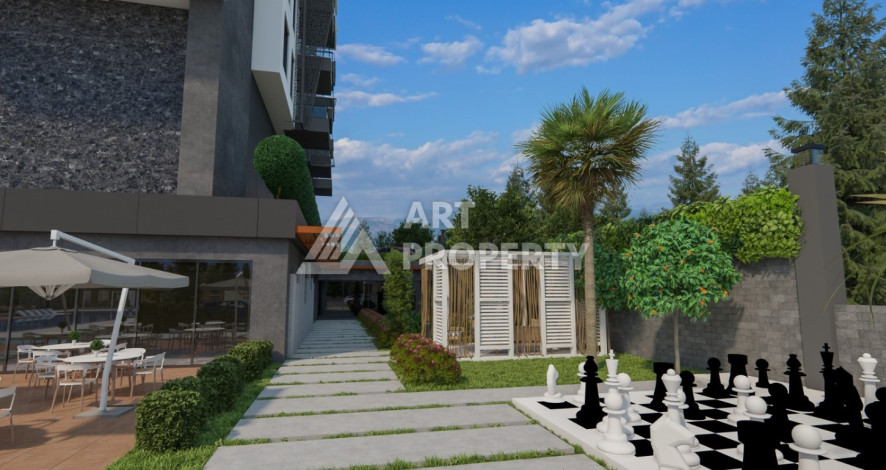 Квартира в шикарном строящемся жилом комплексе планировки 1+1, 55м2 - Ракурс 2