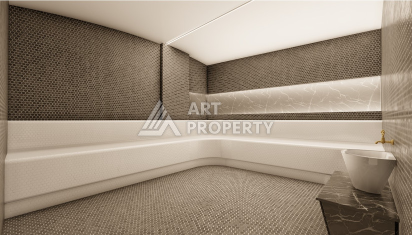 Квартира в шикарном строящемся жилом комплексе планировки 1+1, 55м2 - Ракурс 10