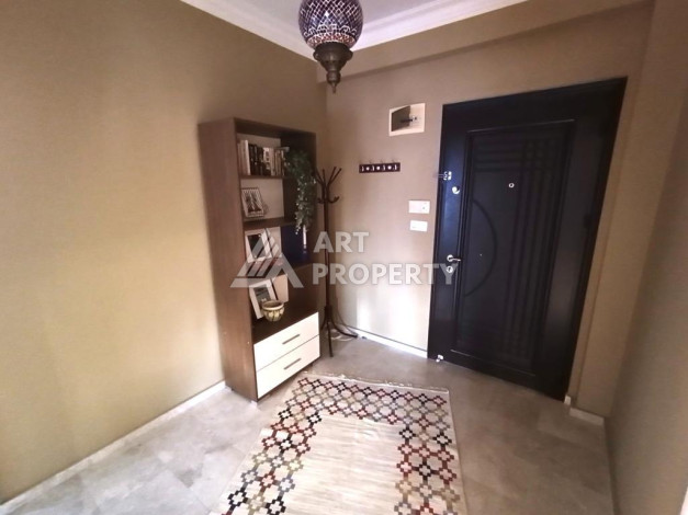 Меблированные апартаменты планировки 2+1 в спокойном спальном районе Джикджилли, 110м2 - Ракурс 4