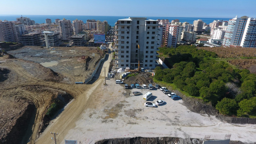 Новострой в окружении природы в районе Махмутлар, Алания. - Ракурс 7