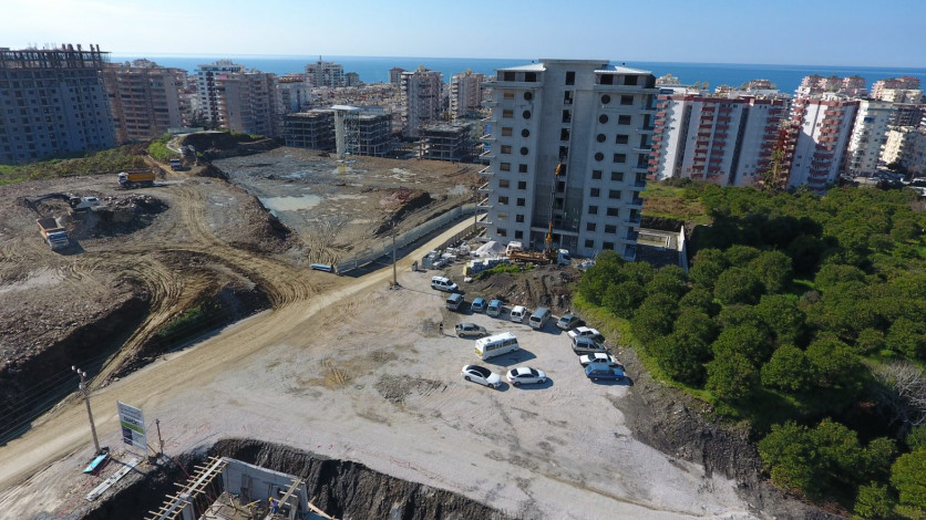 Новострой в окружении природы в районе Махмутлар, Алания. - Ракурс 8