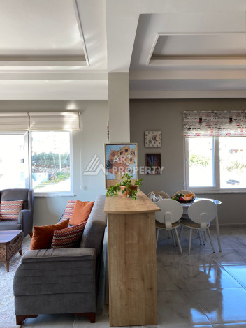 Пентхаус 2+1 с новой мебелью в Демирташе! - Ракурс 10