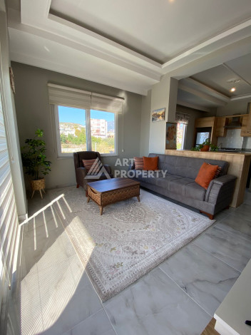 Пентхаус 2+1 с новой мебелью в Демирташе! - Ракурс 15