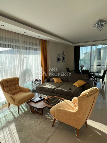 Апартаменты в шикарном комплексе с богатой инфраструктурой планировки 2+1 в районе Каргыджак, 115м2 - Ракурс 6