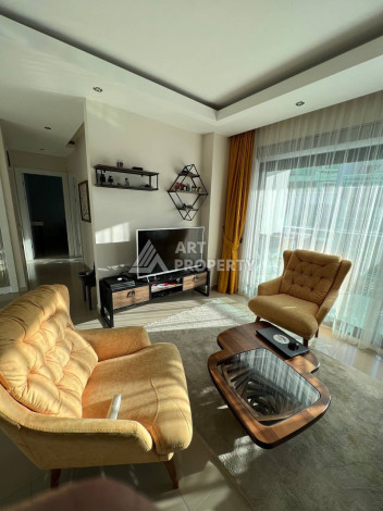 Апартаменты в шикарном комплексе с богатой инфраструктурой планировки 2+1 в районе Каргыджак, 115м2 - Ракурс 7