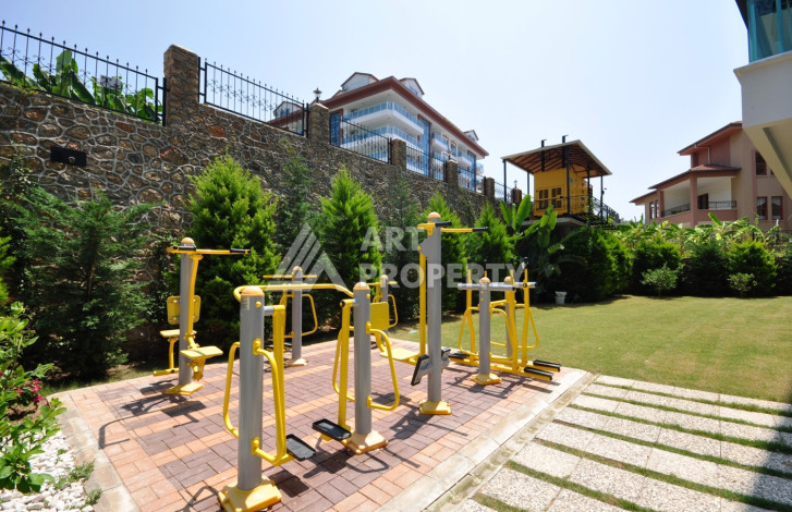 Апартаменты в шикарном комплексе с богатой инфраструктурой планировки 2+1 в районе Каргыджак, 115м2 - Ракурс 20