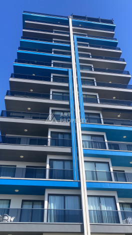 Меблированная квартира с видом на море планировки 2+1 в районе Махмутлар, 135м2 - Ракурс 3