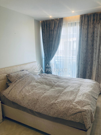 Меблированная квартира с видом на море планировки 2+1 в районе Махмутлар, 135м2 - Ракурс 7