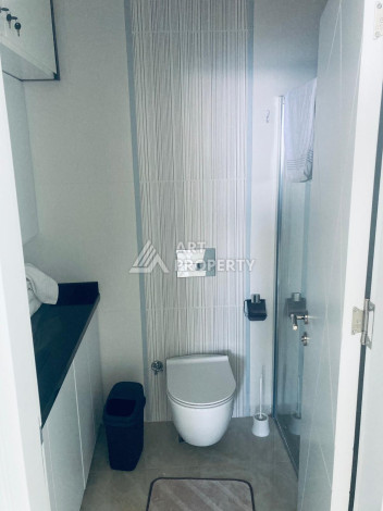 Меблированная квартира с видом на море планировки 2+1 в районе Махмутлар, 135м2 - Ракурс 9