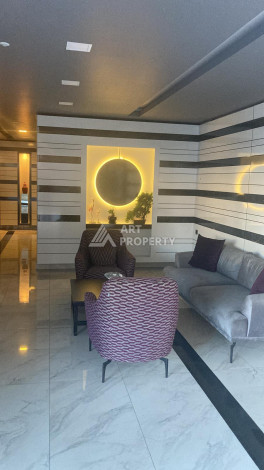 Меблированная квартира с видом на море планировки 2+1 в районе Махмутлар, 135м2 - Ракурс 13