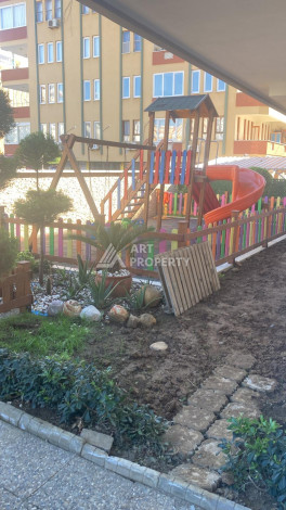 Меблированная квартира с видом на море планировки 2+1 в районе Махмутлар, 135м2 - Ракурс 18