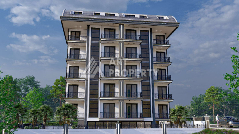 Новый проект в Авсалларе по привелекательным ценам! - Ракурс 2