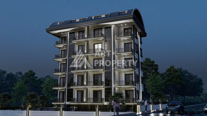 Новый проект в Авсалларе по привелекательным ценам! - Ракурс 3